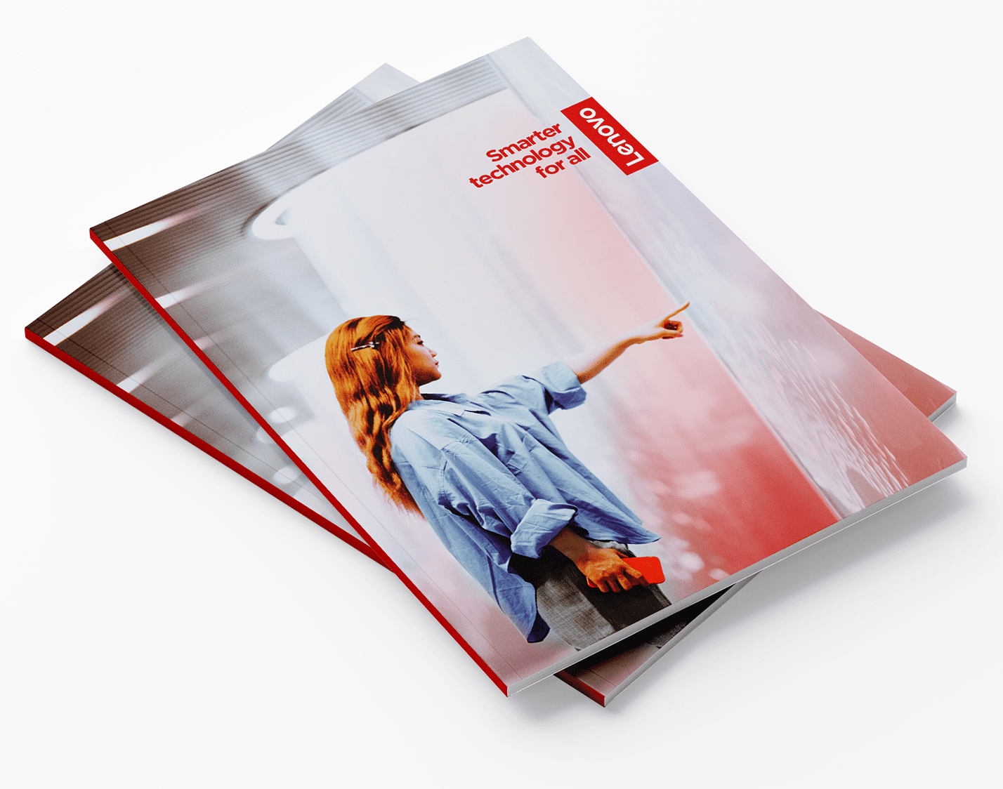 Lenovo "Smarter techonology for all" print covers.
